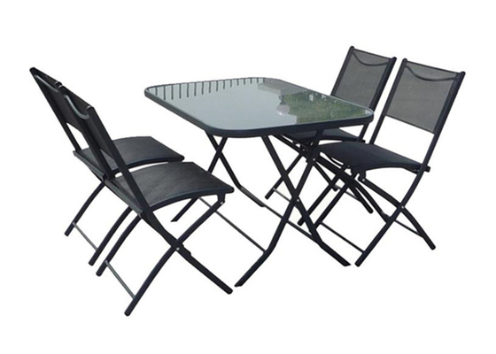 Алюминиевый складной столик сада рамки и стулья Rustproof для события