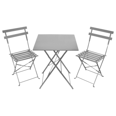 Складной уличный стол и стулья Patio BSCI, набор из 3 предметов