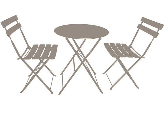 Складной столик и стулья сада OEM En581 на открытом воздухе