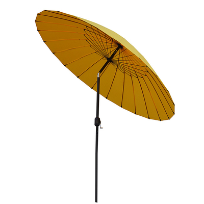 Цвет зонтика нервюры 2.7M стеклоткани на открытом воздухе ультрафиолетовой подгонянный защитой