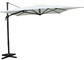 Алюминиевый на открытом воздухе вися полиэстер 3 x 4m парасоля 180G зонтика римский