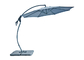 Зонтик алюминиевого загиба смещенный на открытом воздухе вися с низкопробным размером φ250x245cm