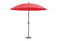 Зонтик стеклоткани стальной на открытом воздухе Multicolor для таблицы сада