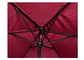 Складчатость большого логотипа зонтика патио соломы большого на открытом воздухе частного легкая открытая