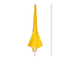 Желтый стальной Windproof процесс иглы зонтика пляжа двойной с щитком