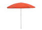 Зонтик пляжа парасоля зонтика стального поляка на открытом воздухе с нервюрами стеклоткани