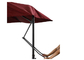 зонтик стального ключа 2.5M на открытом воздухе вися возместил вися зонтик патио