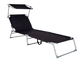 Lounger лужайки бассейна кресла для отдыха фаэтона патио Солнца пляжа BSCI на открытом воздухе складывая возлежа